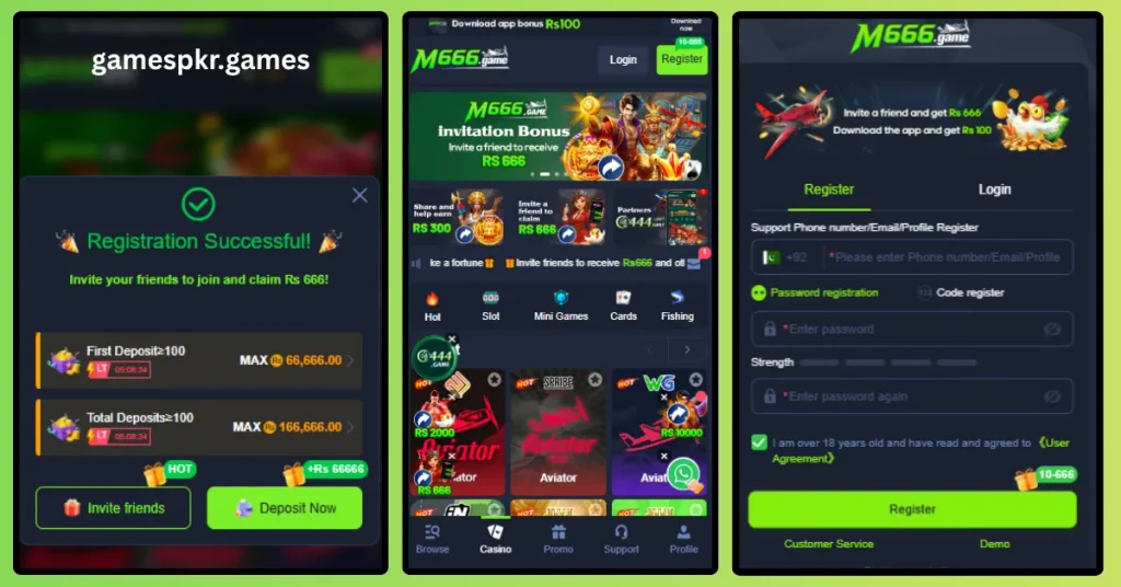 M666 Game Register